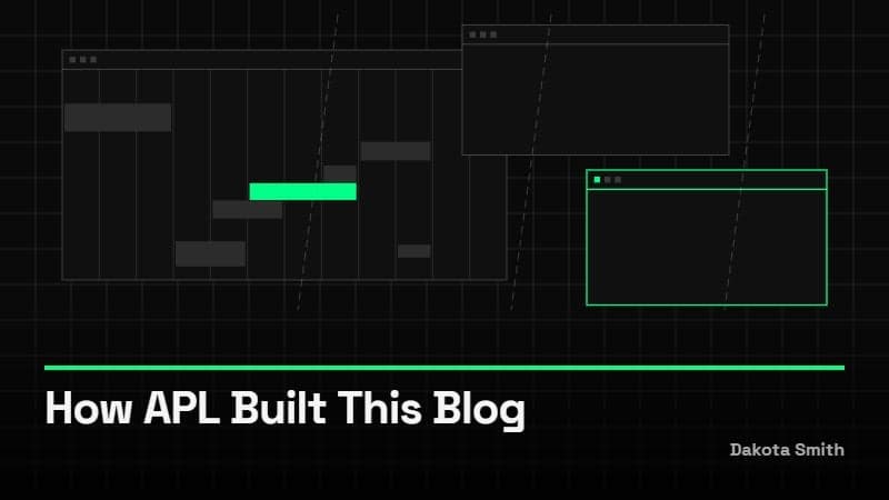 Cover image for How APL Built a 99-Lighthouse Blog in 6 Sessions